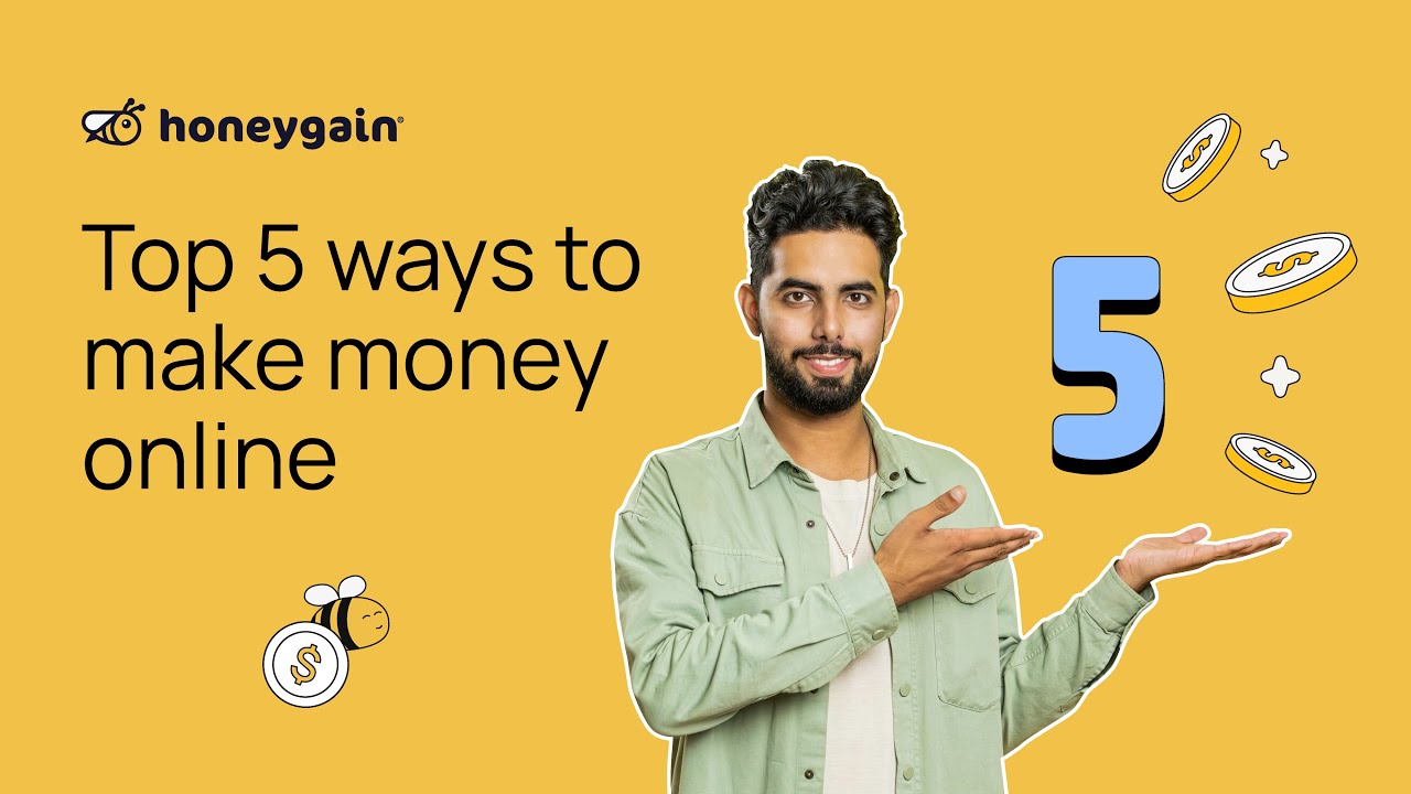 ТОП-5 способов заработать деньги в интернете | Honeygain