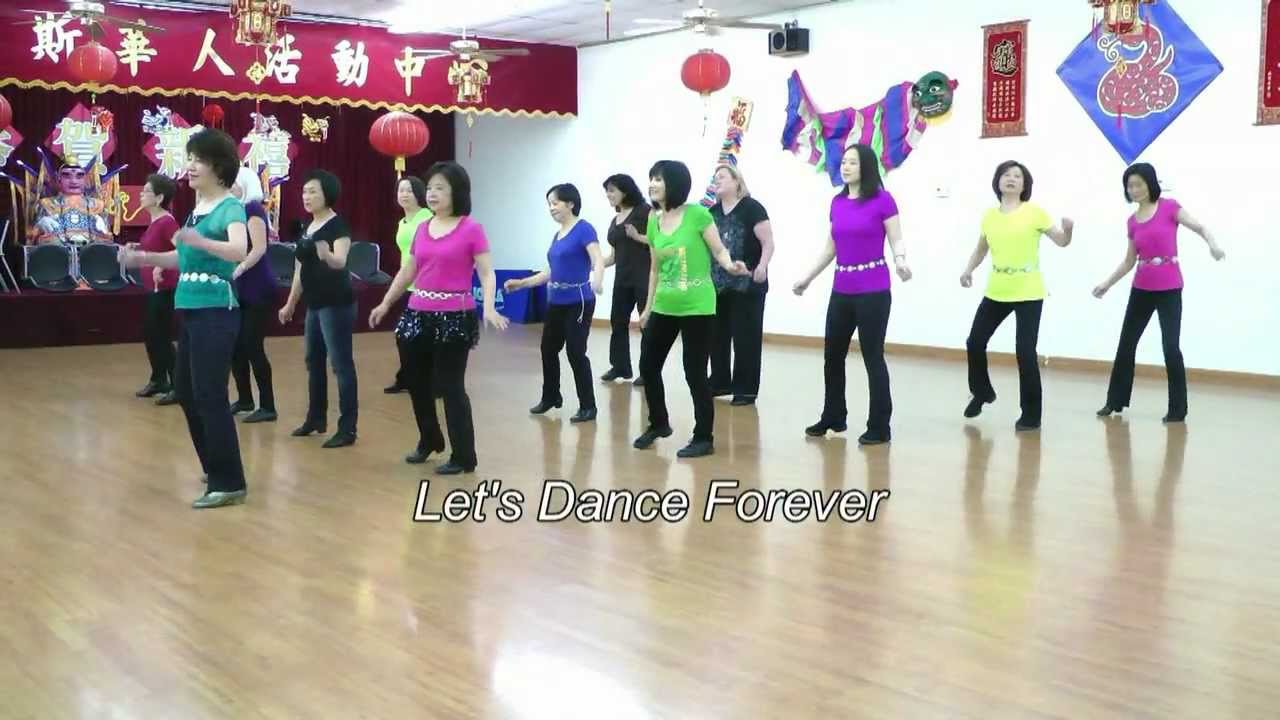 LDF (Let's Dance Forever) - Line Dance (Dance & Teach) (By Alison & Peter)