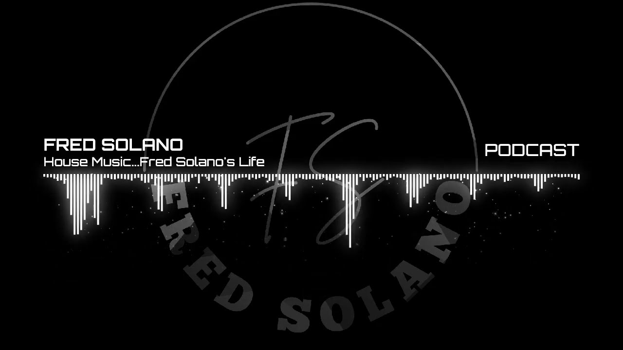 House Music DJ Mix | Studio session By Fred SOLANO
