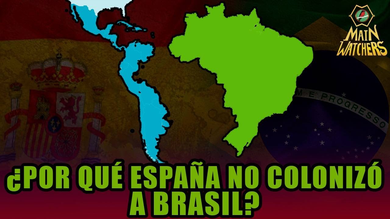Por qué ESPAÑA no COLONIZÓ BRASIL?