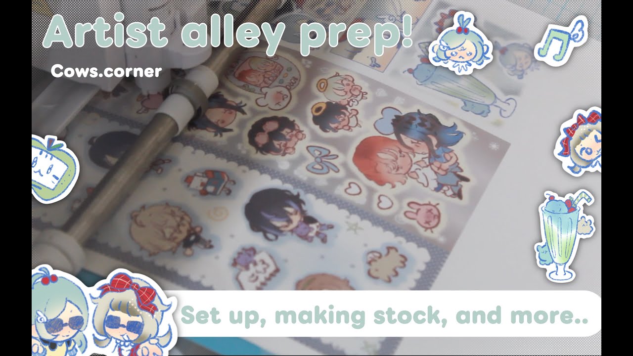 [Artist alley prep] It's almost Anime Frontier??? Let's prep! 🐟 [ep. 04]