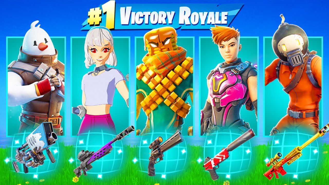 *RANDOM* EXOTIC WAPEN CHALLENGE in Fortnite!