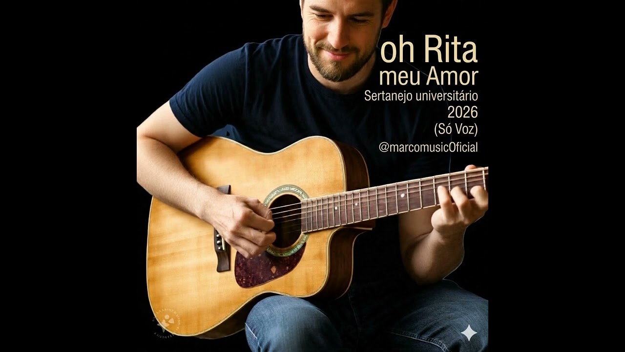Oh Rita Meu  Amor Sertanejo universitário 2026 (SÓ VOZ) sem instrumentos I@