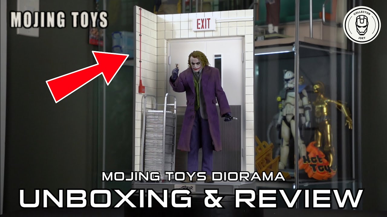 MOJING TOYS Joker Kitchen Diorama Unboxing & Review