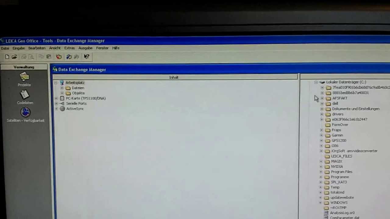 LGOtools, Leica Geo Office Tools, LGO