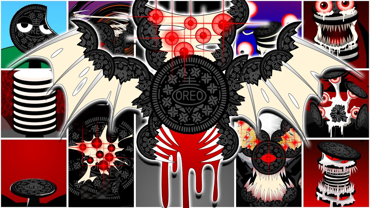 My Sprunki OC: OREO (from Phase 1 to Phase 27)