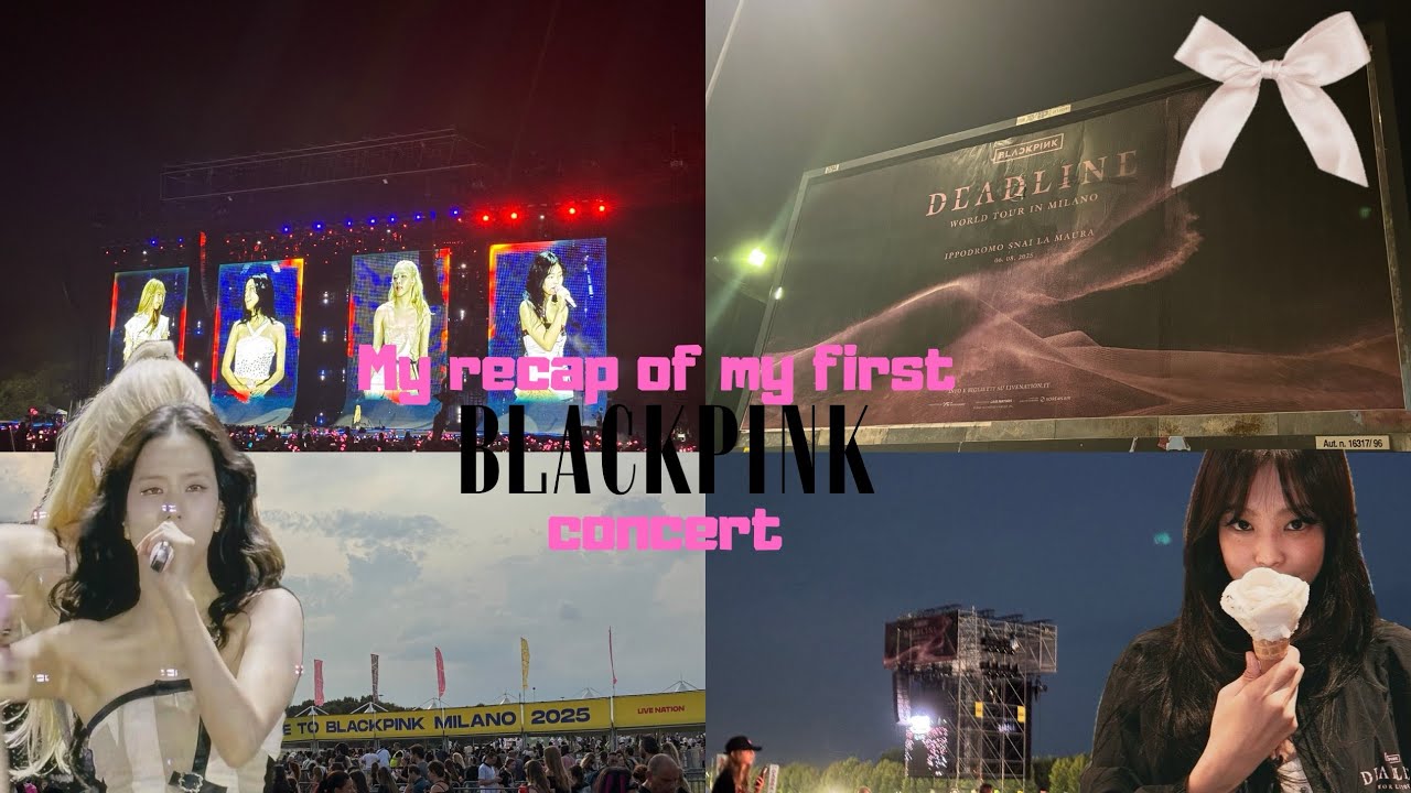 My first Blackpink concert first songs recap | BLACKPINK DEADLINE WORLD TOUR 2025💖
