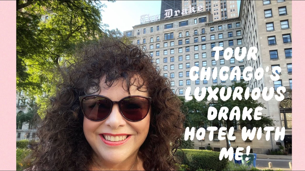 Tour Chicago's Luxurious and Famous Drake Hotel and Oak Street Beach With Me!