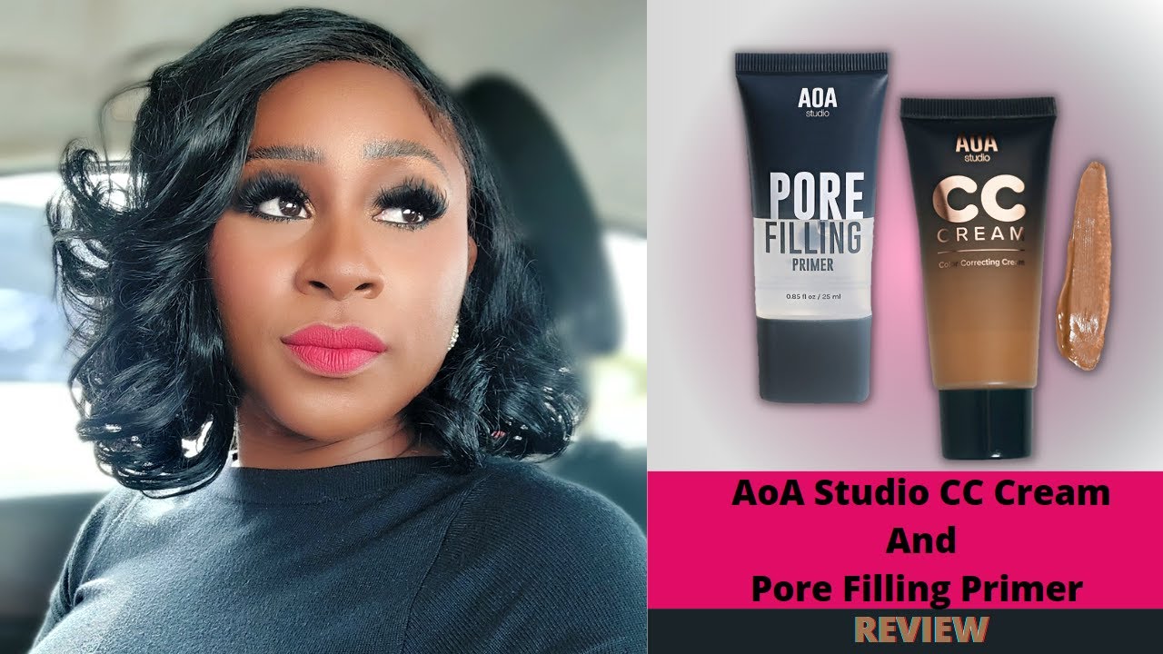 AoA Studio CC Cream and Pore Perfecting Primer Review and Wear Test