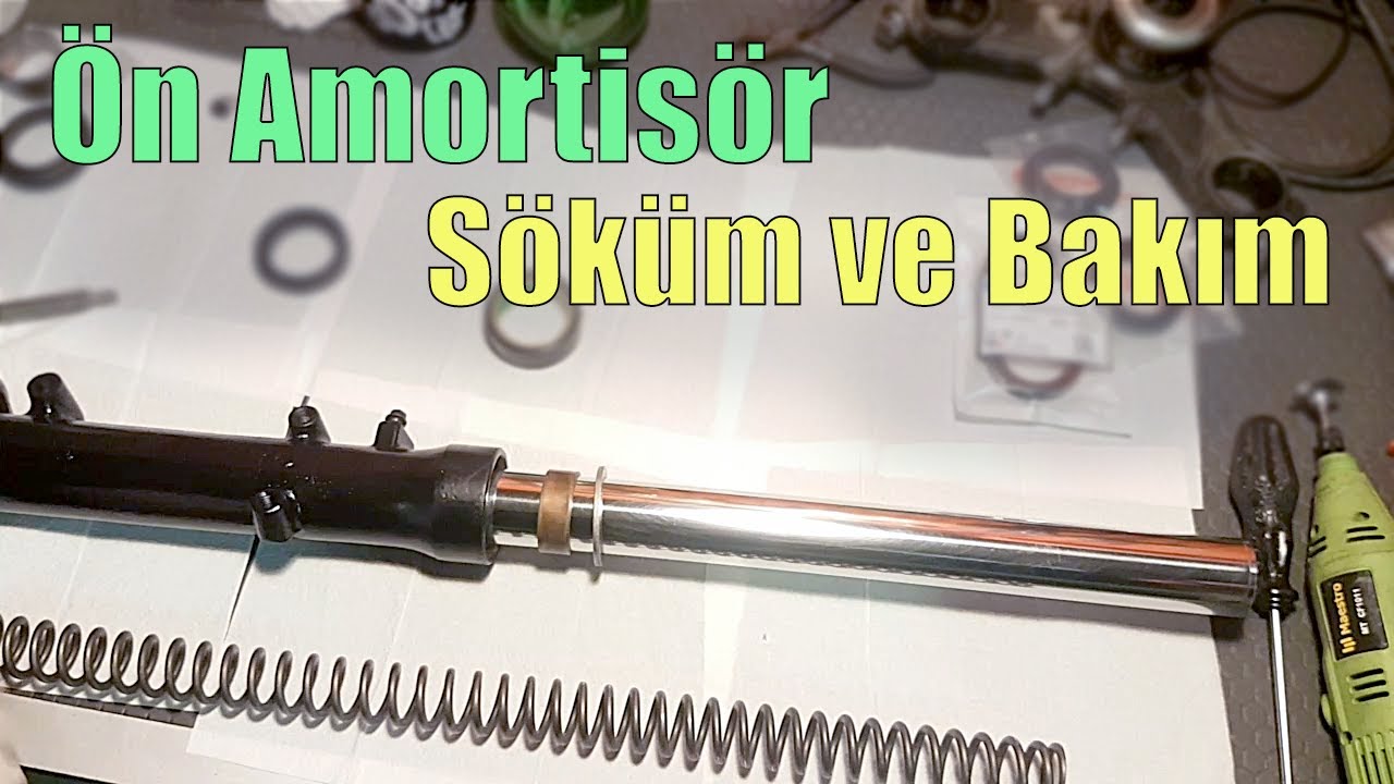 Yüksek CC Motosiklet Ön Amortisör Söküm, Bakım ve Keçe Değişimi. Yağ Miktarı? Kawasaki GPZ500