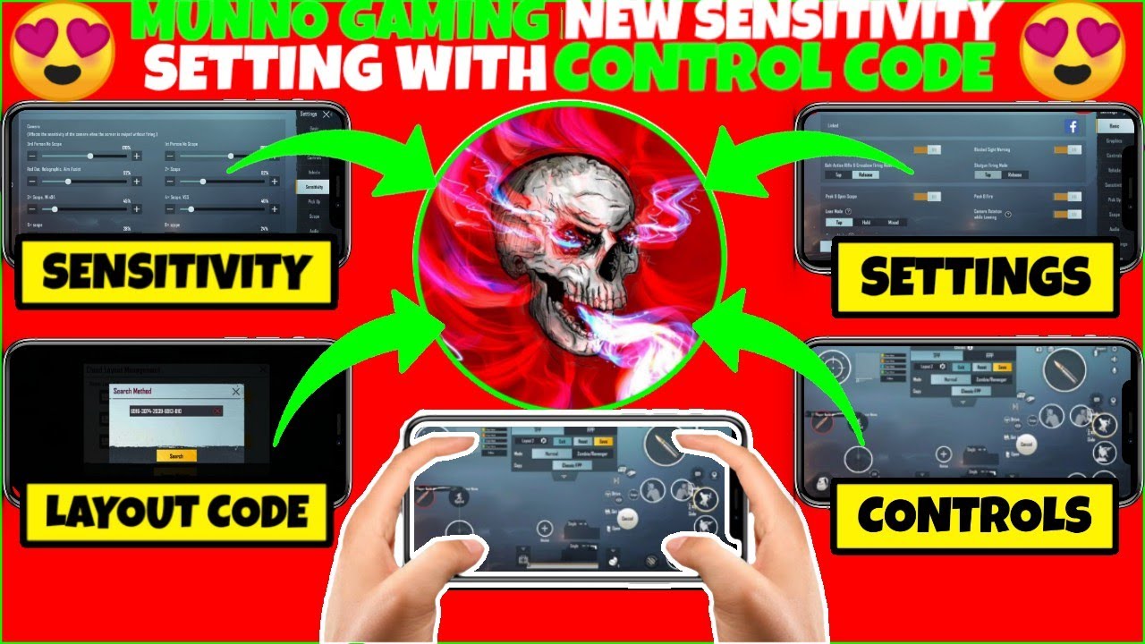 (2021)NEW MUNNO BEST SENSITIVITY+SETTINGS | MUNNO  CONTROL CODE | MUNNO GAMING CONTROL&bull;munno control