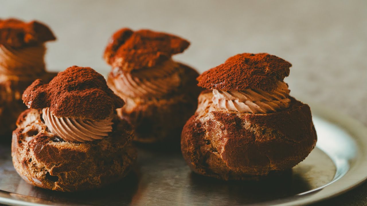 Chocolate Ganache Cream Puffs｜Ohyoo Cooking