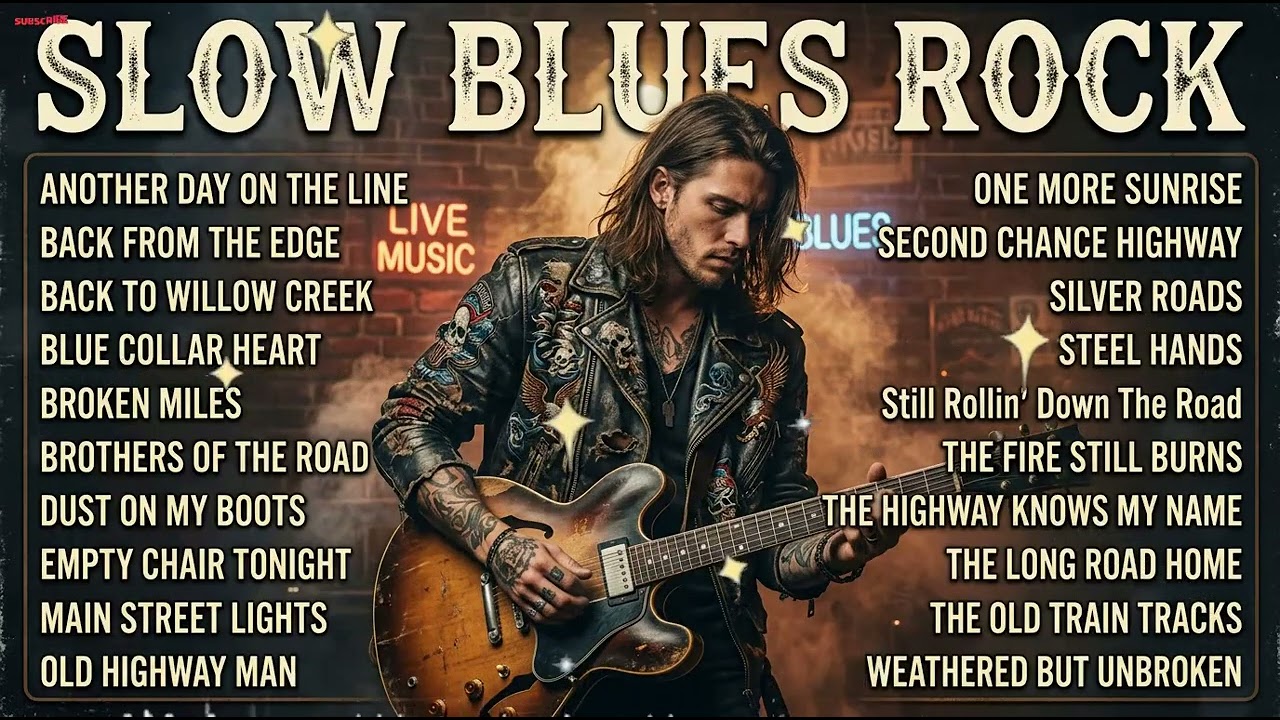 Southern Blues Rock Playlist 🎸 Classic Rock Songs for Long Drives | Road Trip Music