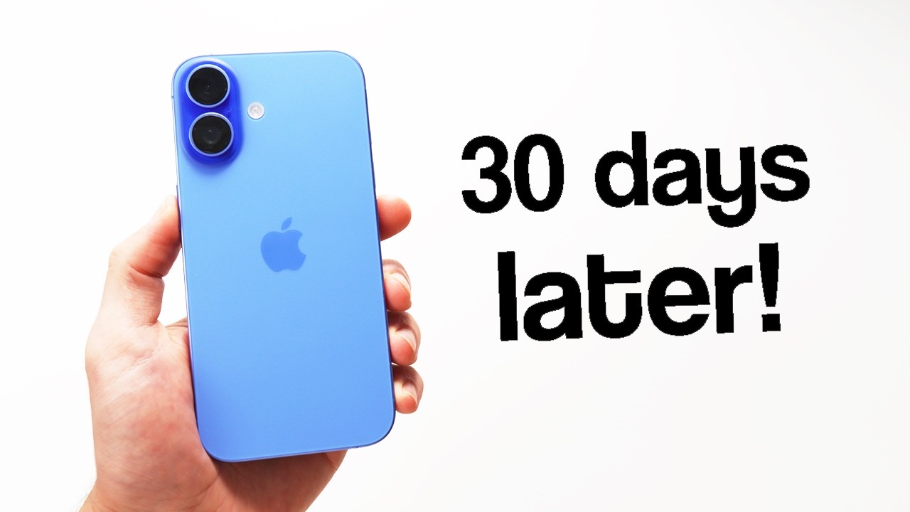 iPhone 16 - Experience 30 days later!
