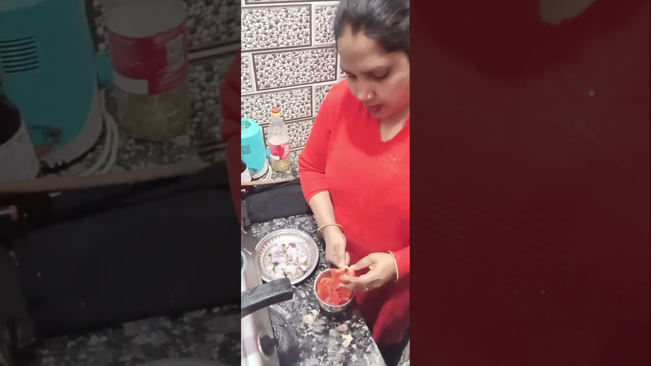 365 day Daily vlog chalange.  Aloo Dhiya ki chapati sabji.