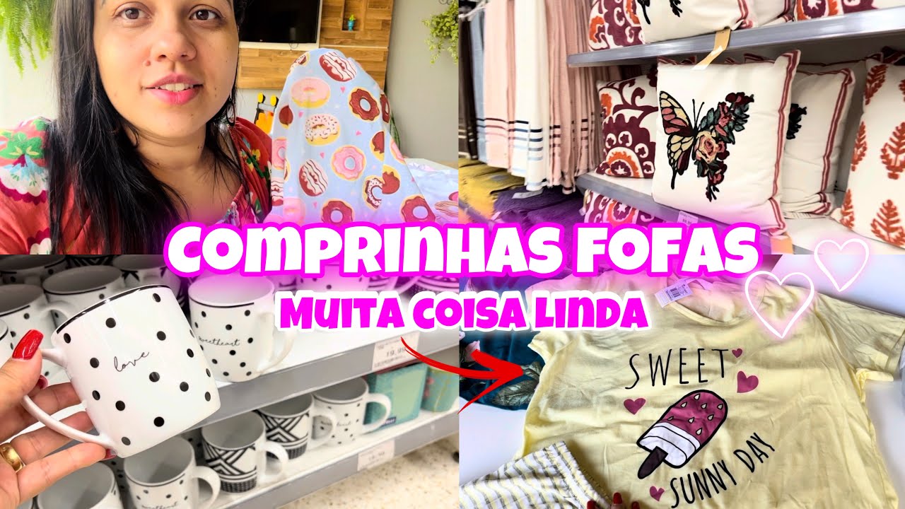 COMPRINHAS FOFAS MUITA COISA LINDA | FUI MÉDICO | PASSEI NO MERCADO AMEI OS PIJAMAS | GLAUCIA MOURA