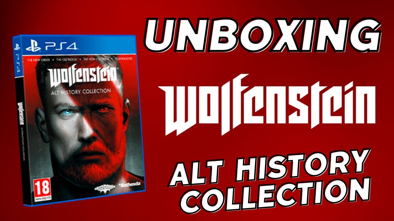 UNBOXING WOLFENSTEIN ALT HISTORY COLLECTION (PS4) - ESPAÑOL