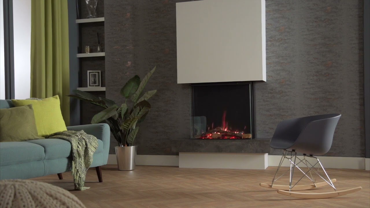 Trimline 75E Solus Vuurimpressie - Haardcenter.nl