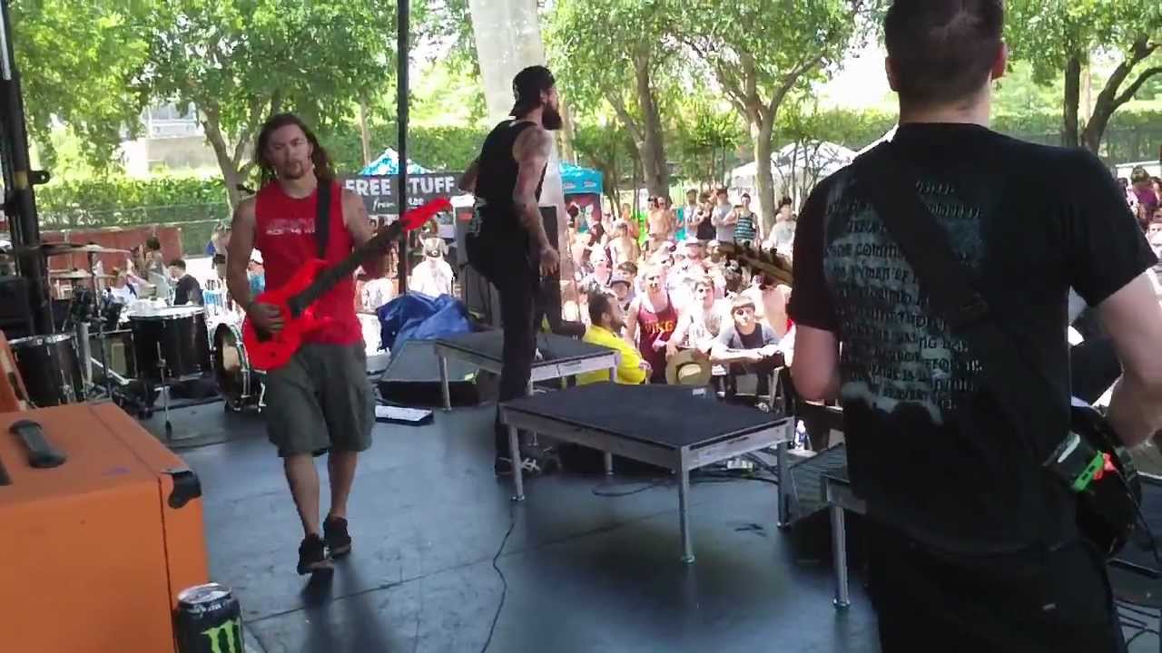 After The Burial -- Berzerker -- Live -- 7/3/12 -- Dallas, TX