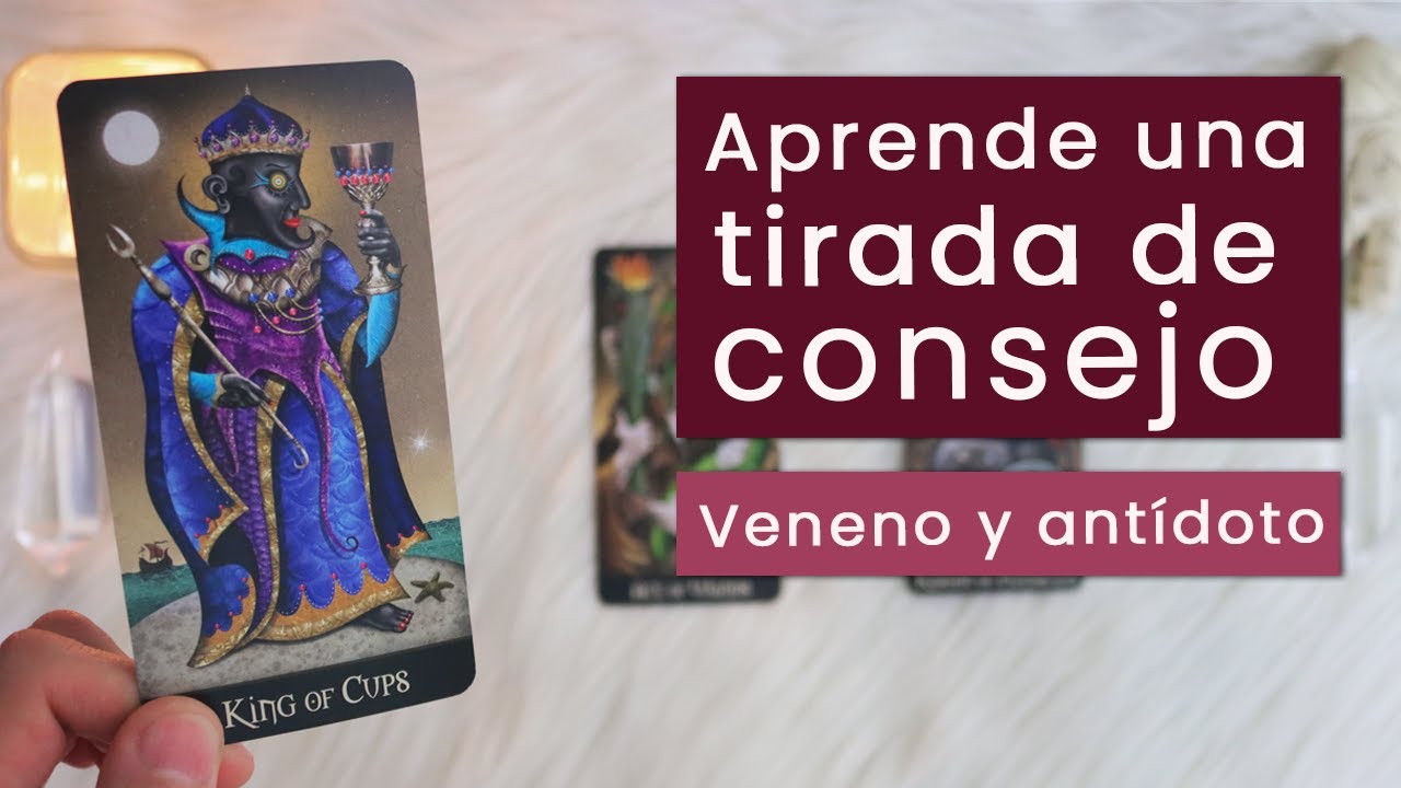 Te enseño una tirada de consejo 🦂💉- Aprende tarot