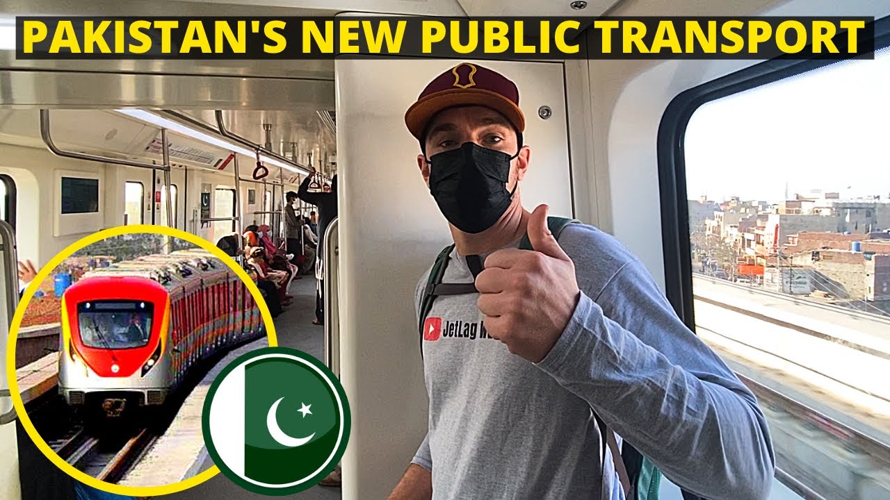 North Americans react to PAKISTAN'S FIRST METRO TRAIN: Orange Line Lahore- PAKISTAN PUBLIC TRANSPORT