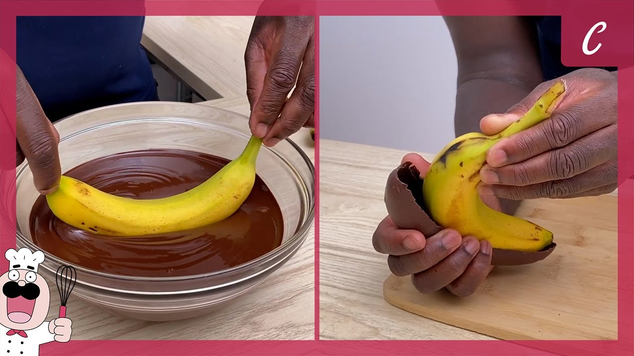 3 postres de chocolate y plátano para disfrutar sin moderación! 🍌🍫