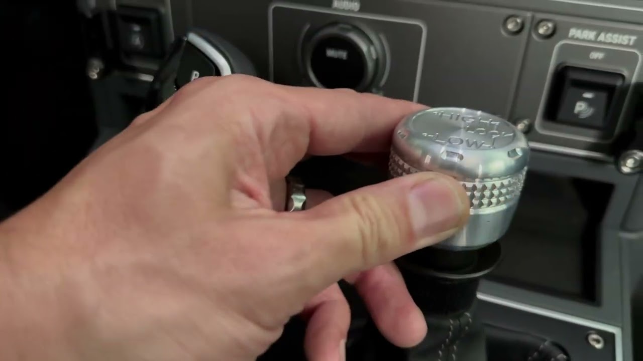 @GrenadierUSA prototype transfer case knob for Ineos Grenadier!