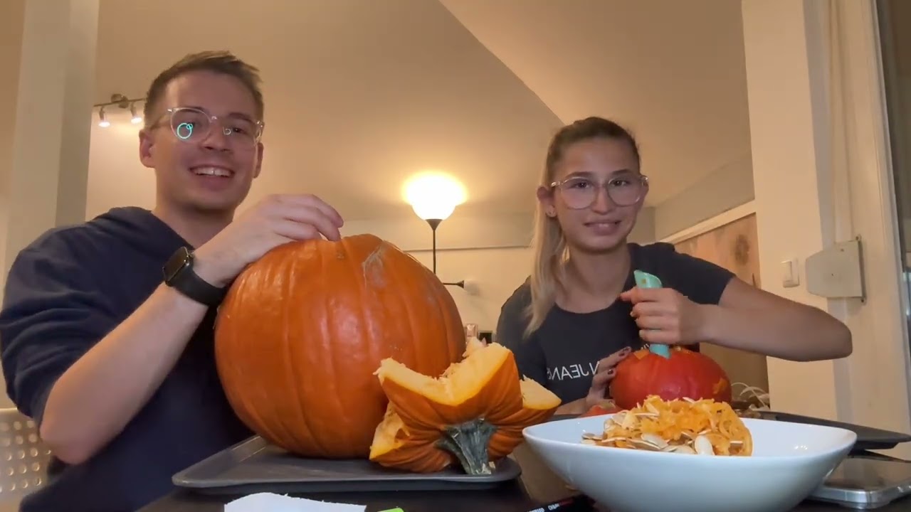 RÉMSÉGES HALLOWEEN-i TÖKfaragás! 🎃👻 Tök jó, hogy beleVÁGtunk