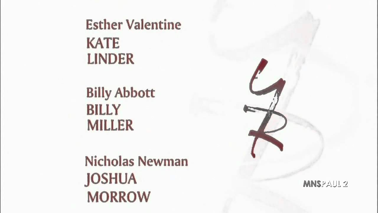 The Young and the Restless Closing May 2013