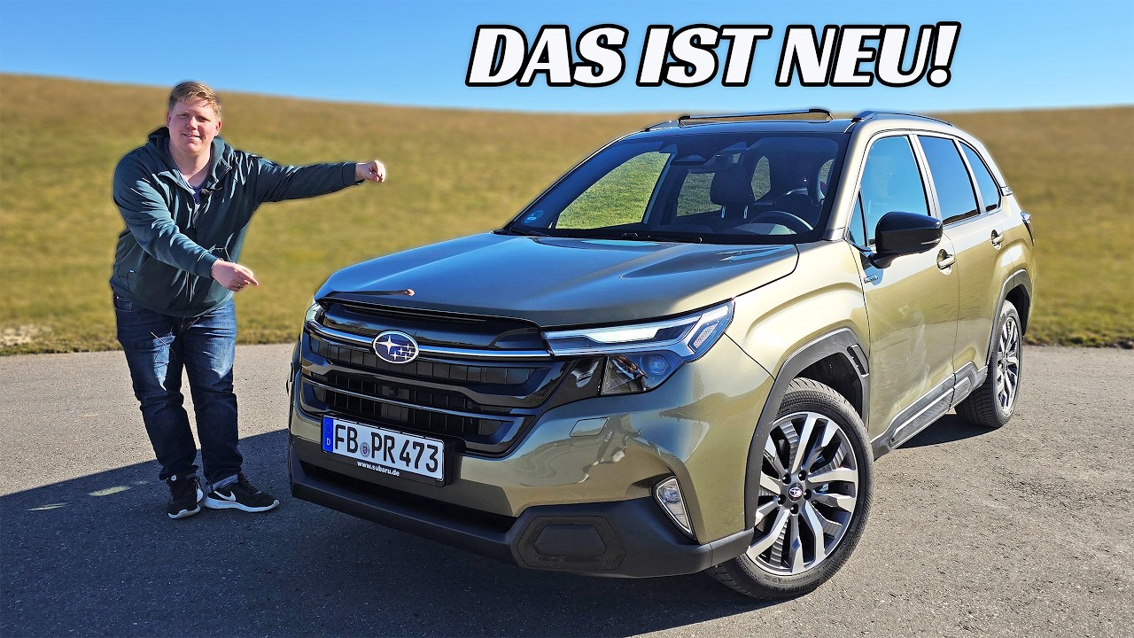 2025 Subaru Forester: Der NEUE kann alles und bleibt bezahlbar?
