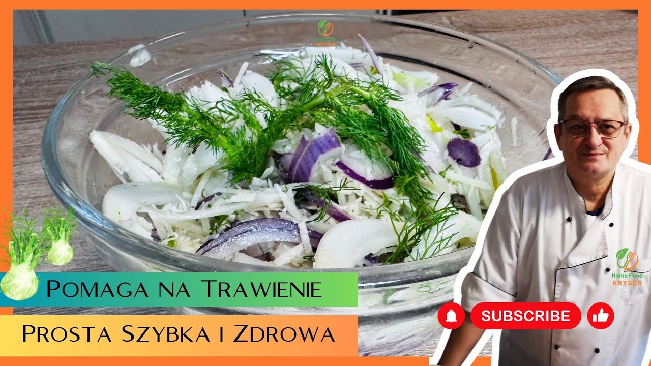 Masz Problem z Trawieniem Zgagą ten Przepis Jest dla Ciebie. Surówka z Kopru Włoskiego.