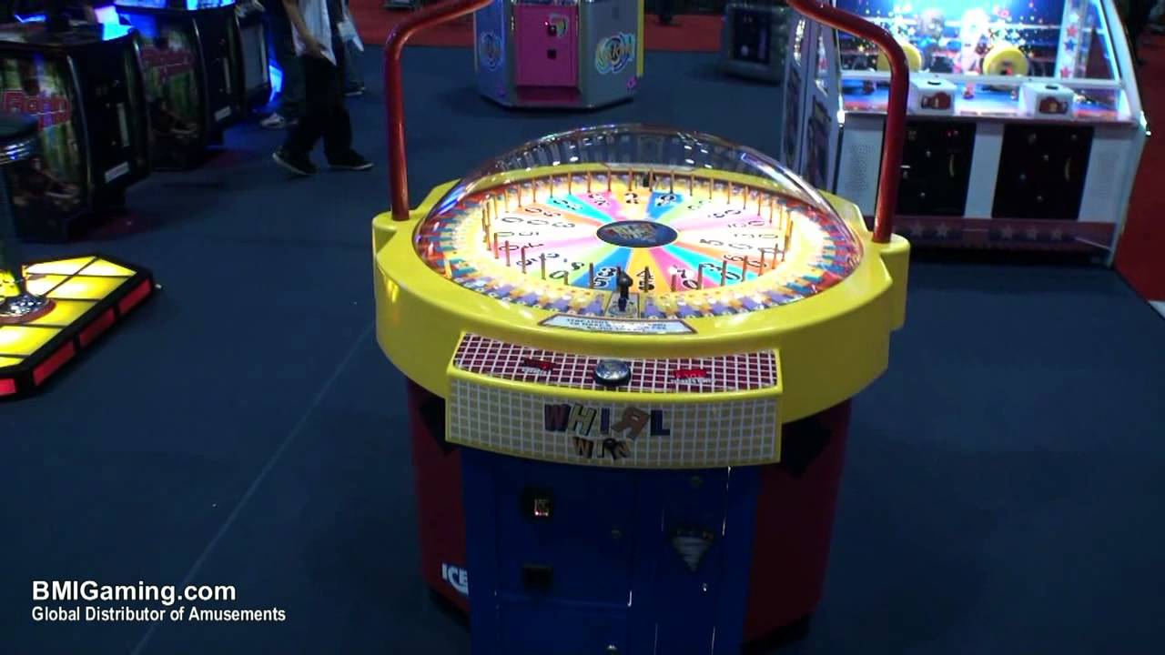 Whirl Win - Ticket Redemption Wheel Game - BMIGaming.com - ICE