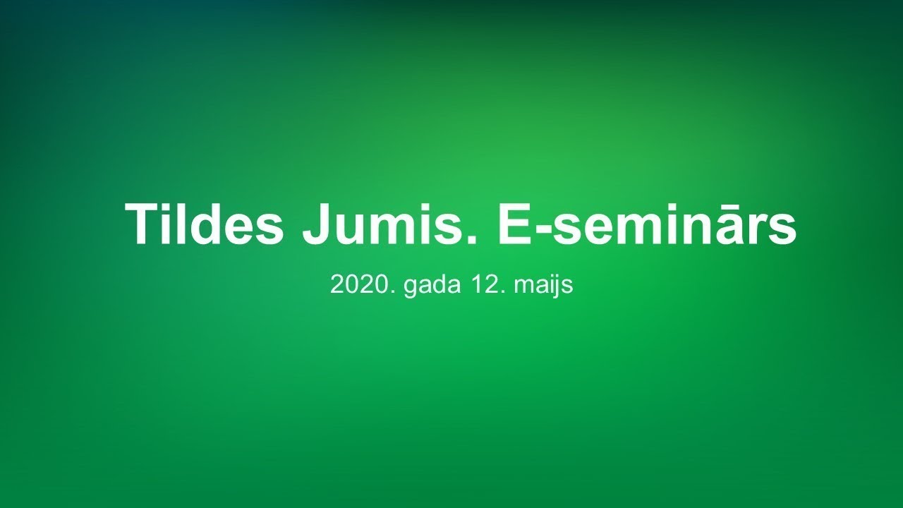 E seminārs  Maijs'2020 1. daļa