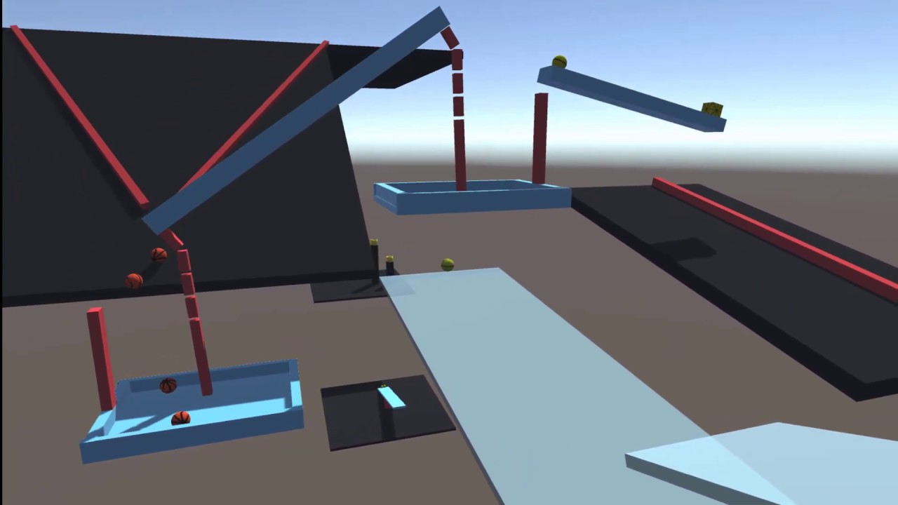 [Unity] - Rube Goldberg Machine Demo