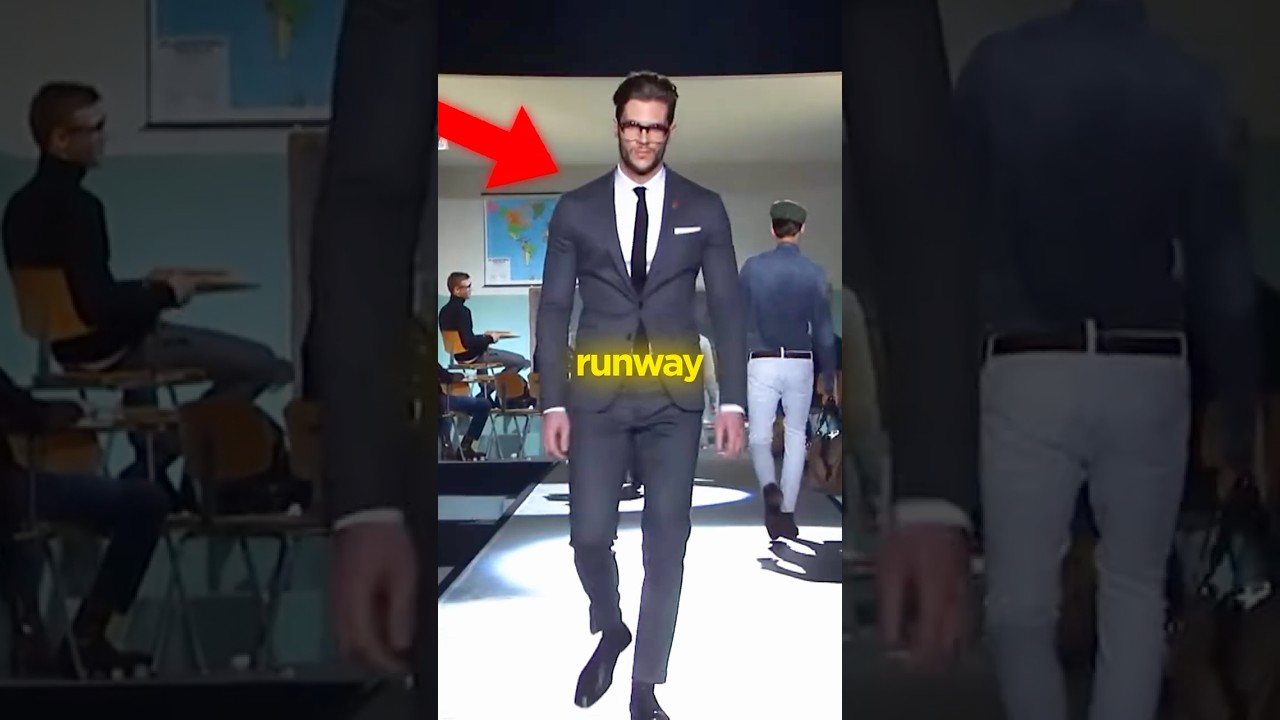 This Runway Was a Classroom #fashion #runway #shorts