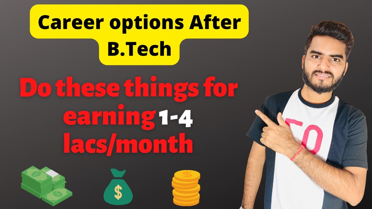Career Options after Btech in 2022 | jobs options after btech #jobs #btechjobs