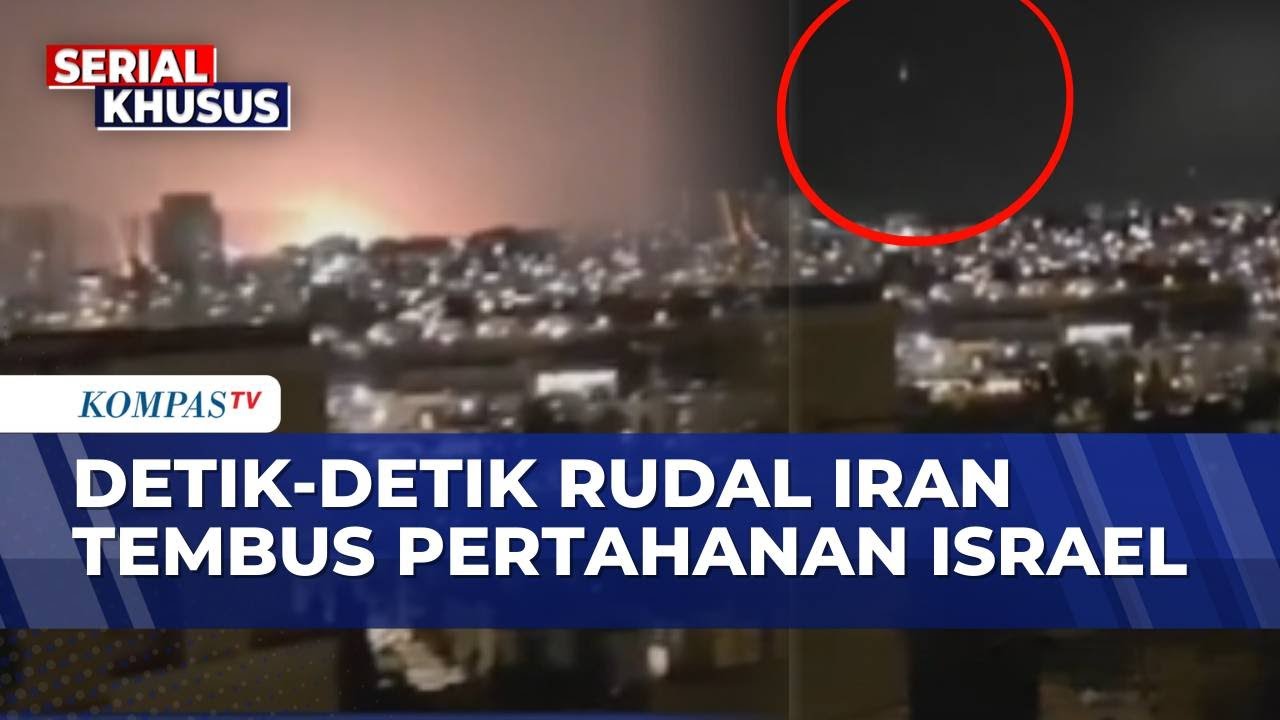 Iron Dome Israel Jebol? Rudal Iran Hantam Permukiman, 2 Warga Tewas | KOMPAS PETANG