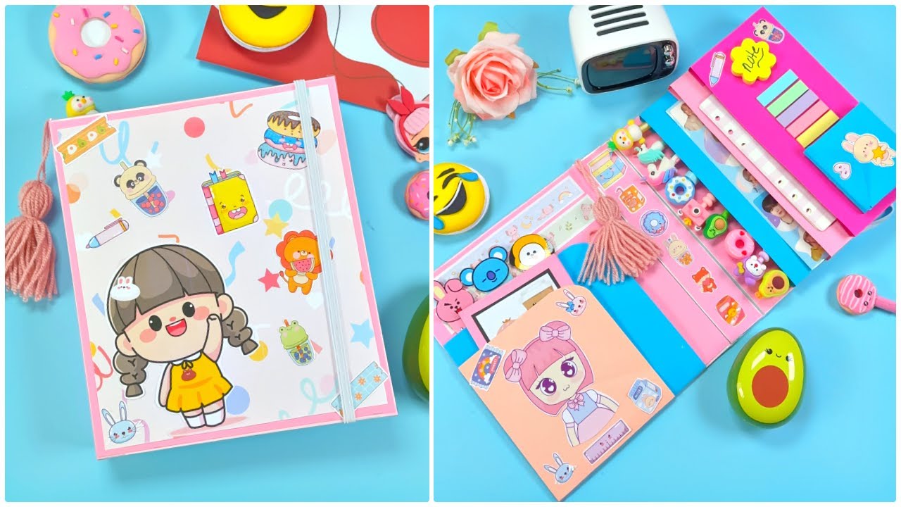 DIY CUTE FOLDER ORGANIZER #diy #organizer