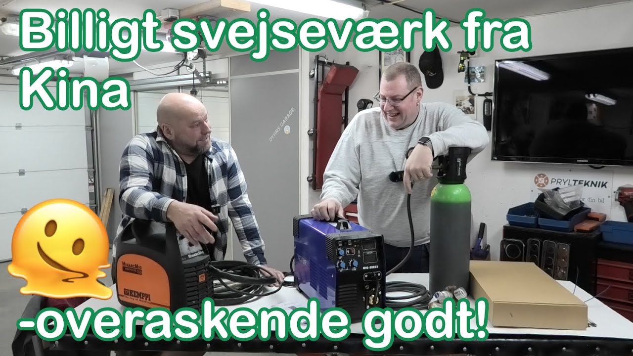 Billigt svejseværk fra Kina, virker det? - Overraskende resultat!