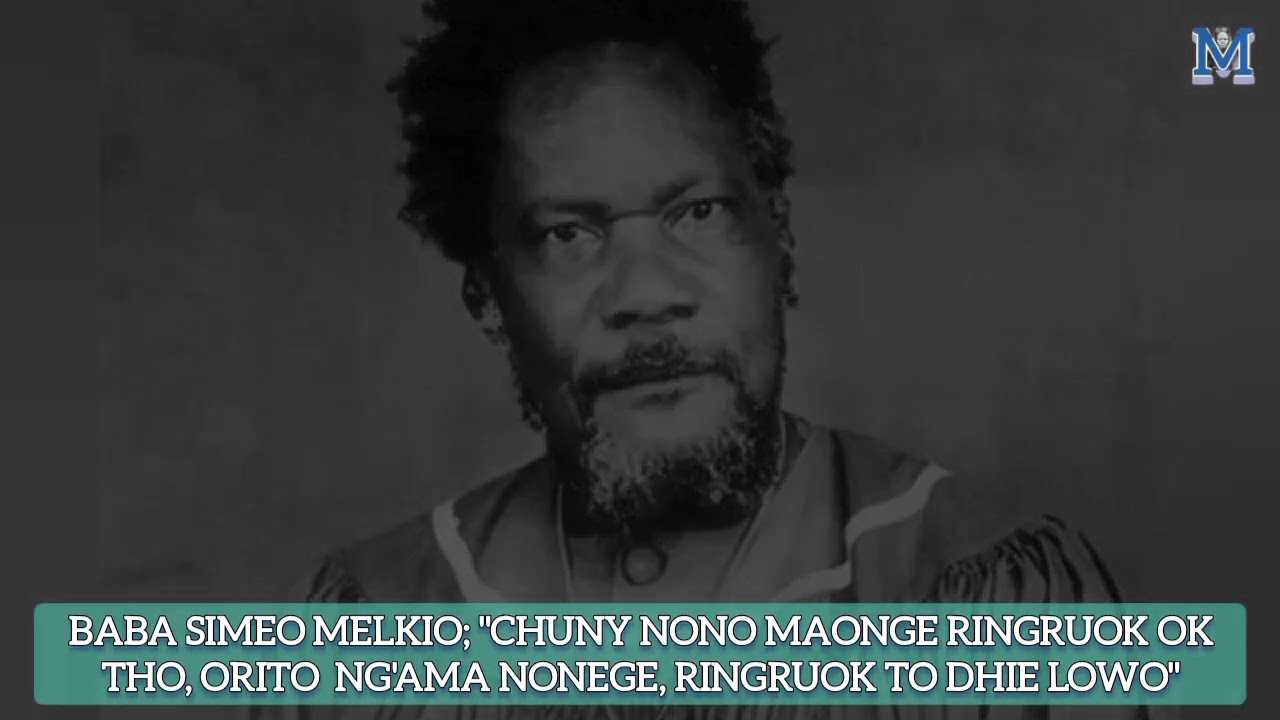 Baba Simeo; Chuny nono maonge ringruok ok tho, ringruok to dhie lowo @legionmariamedia1