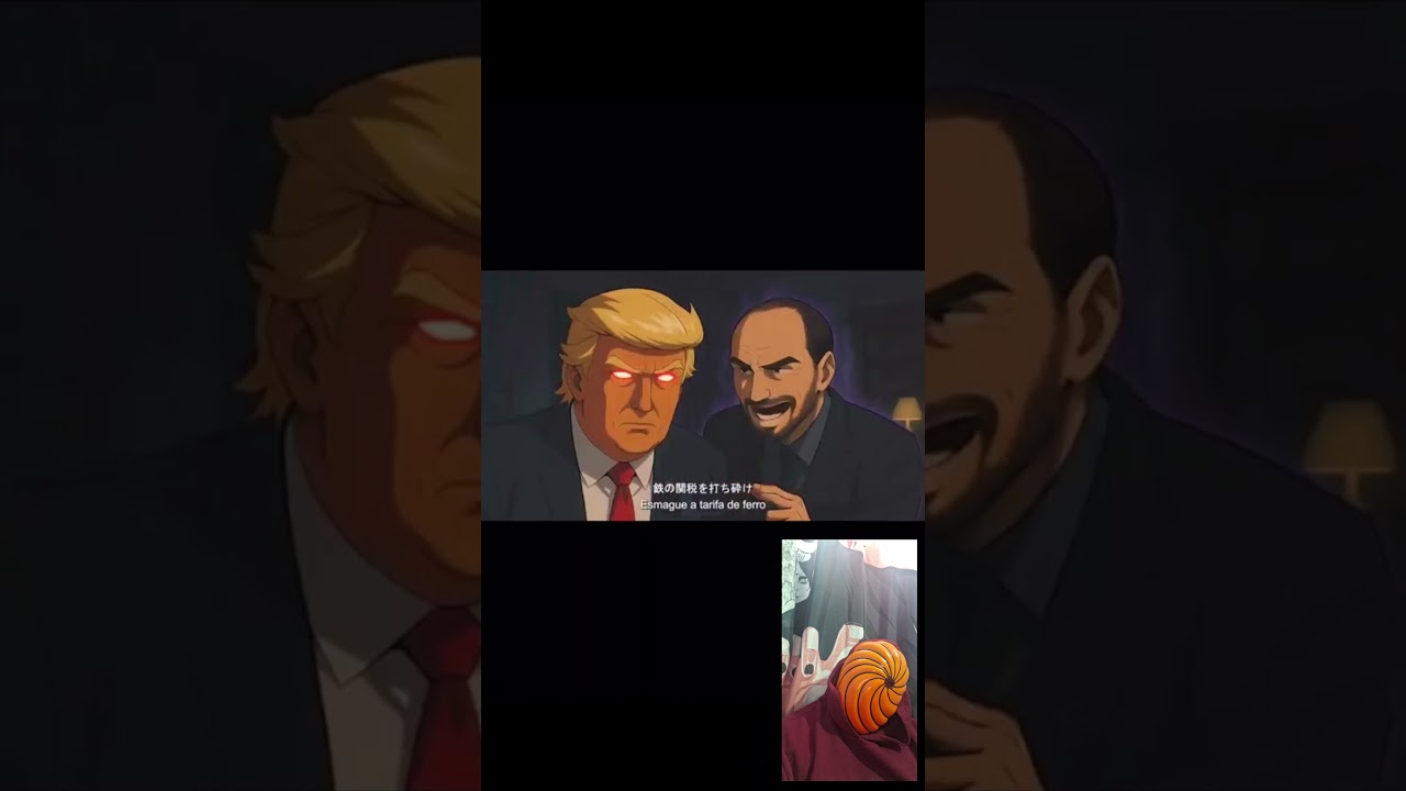 desenho lula x bolsonaro anime