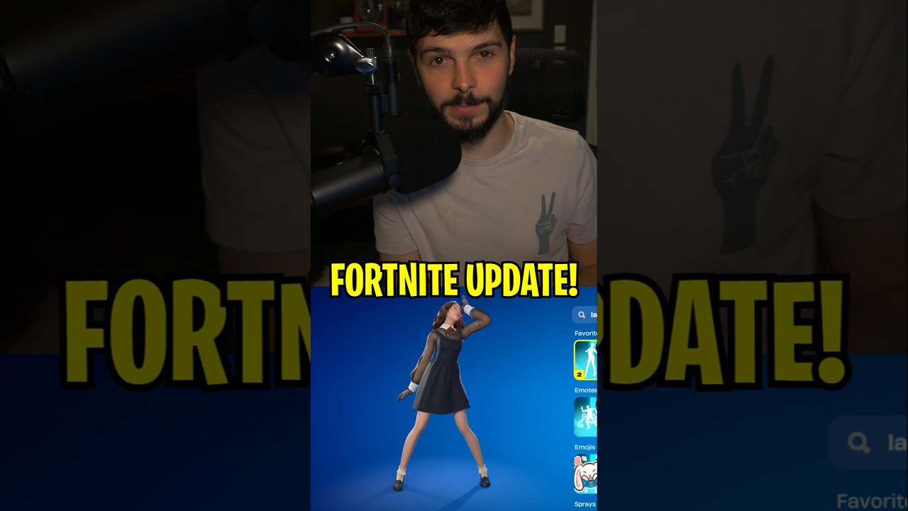 Every New Skin and Emote in today's Fortnite Update!