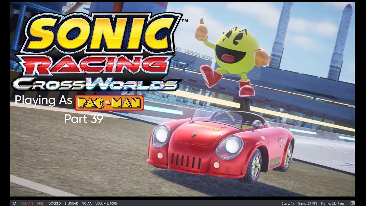 Sonic Racing CrossWorlds Playing As Pac-Man Part 39