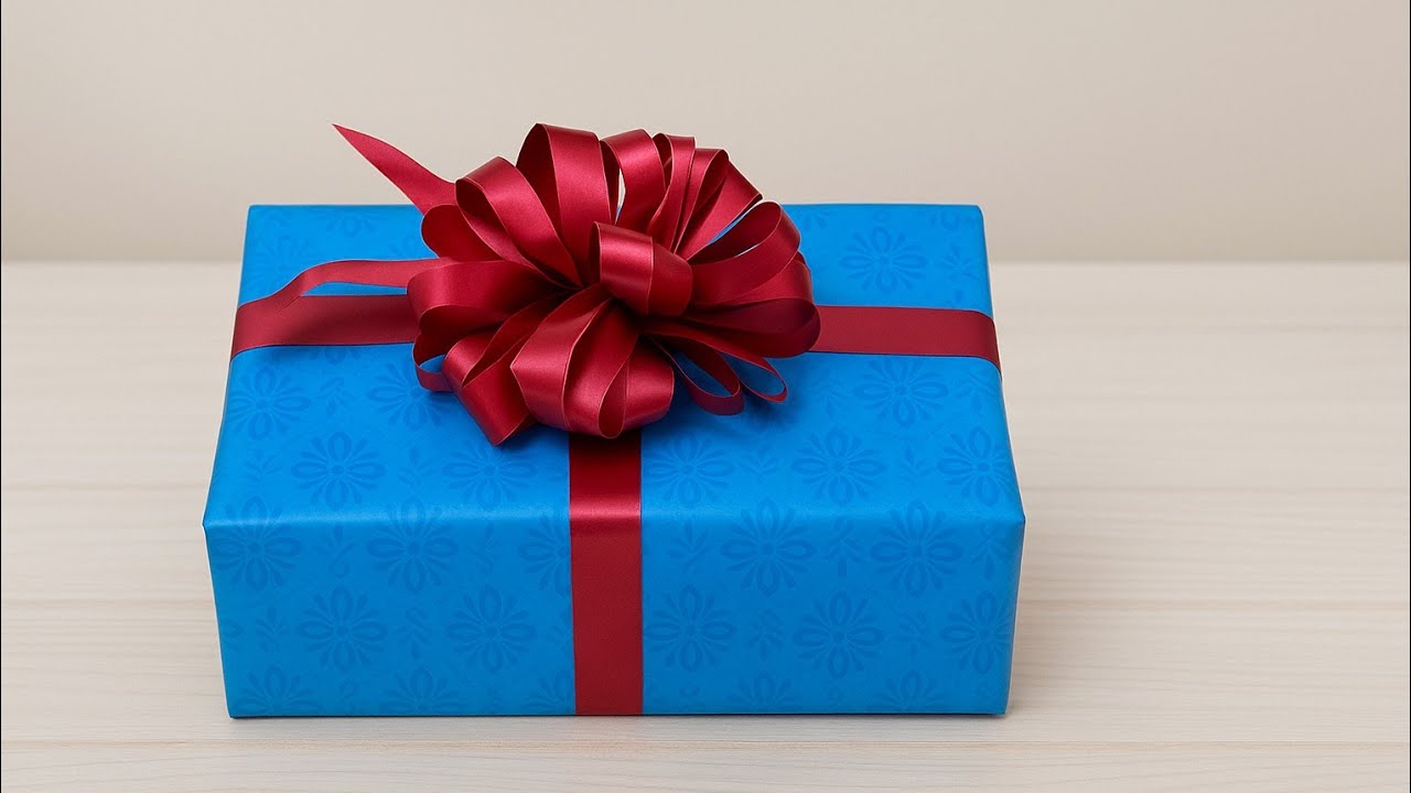 Dore Uko Wapfunyika Impano Neza – Uburyo Bwiza kandi Bwihuse bwo Gufunga Kado How to Wrap a Box