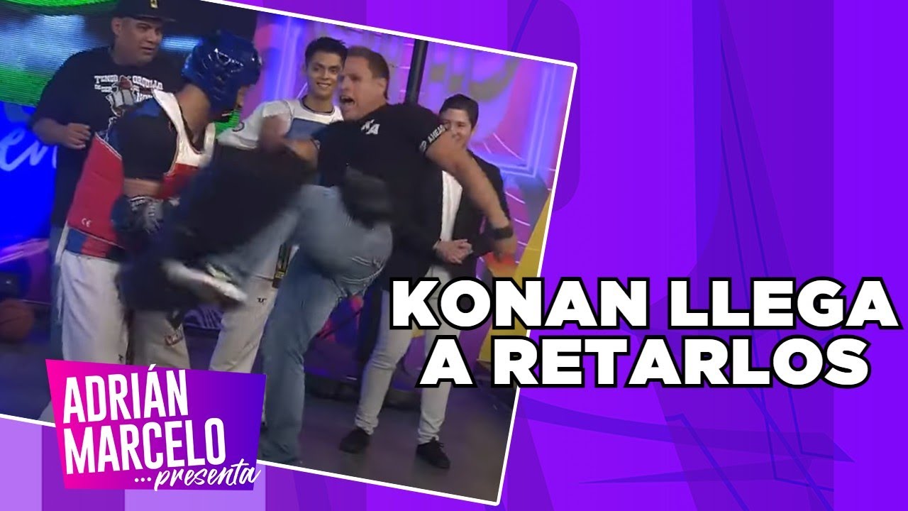 Konan los hace pedazos | Adrián Marcelo Presenta