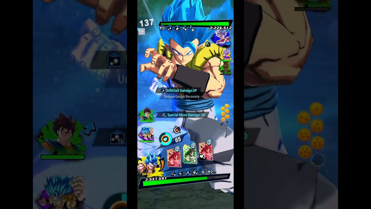 Fusing Gogeta Blue still got it💀 