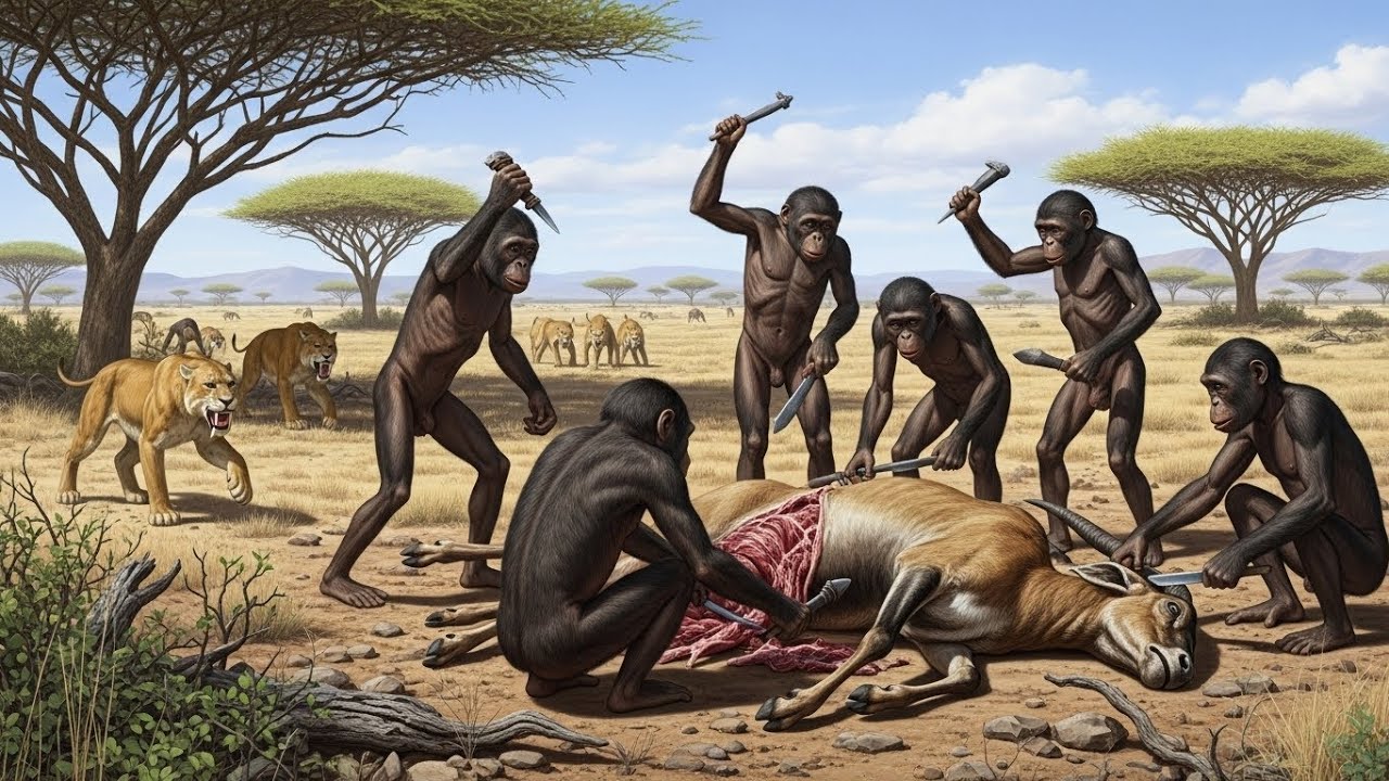 Life 5.8 Million Years Ago  How Early Hominids Outsmarted Faster Predators