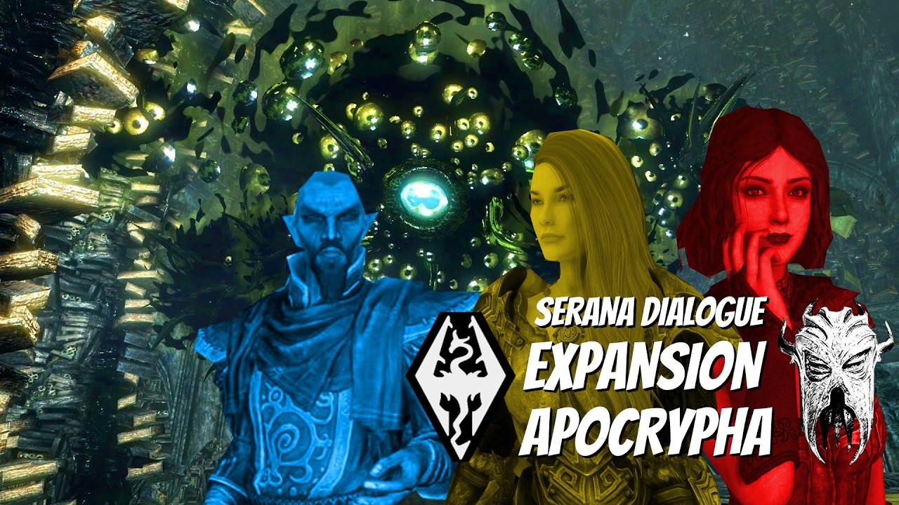 Skyrim AE - (MODDED GAMEPLAY) Serana Dialogue Expansion (Dragonborn) | Apocrypha