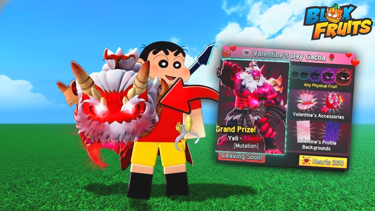 Valentine's Update Full Guide In Blox Fruits  😍😍
