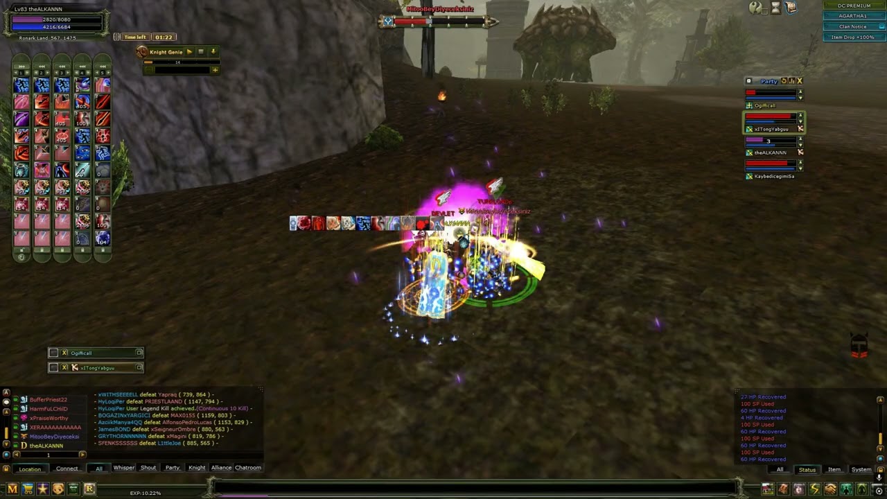 Zeox  tasma sahiplerin yerlerde :D #agartha #knightonline #nttgame